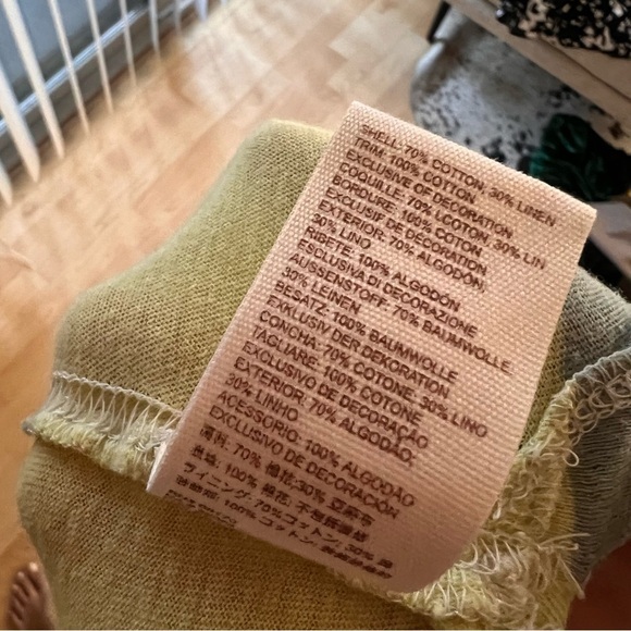 FREE PEOPLE NWT Luca Crochet Stripe Knit Dress/Tunic Size Small - Picture 7 of 9